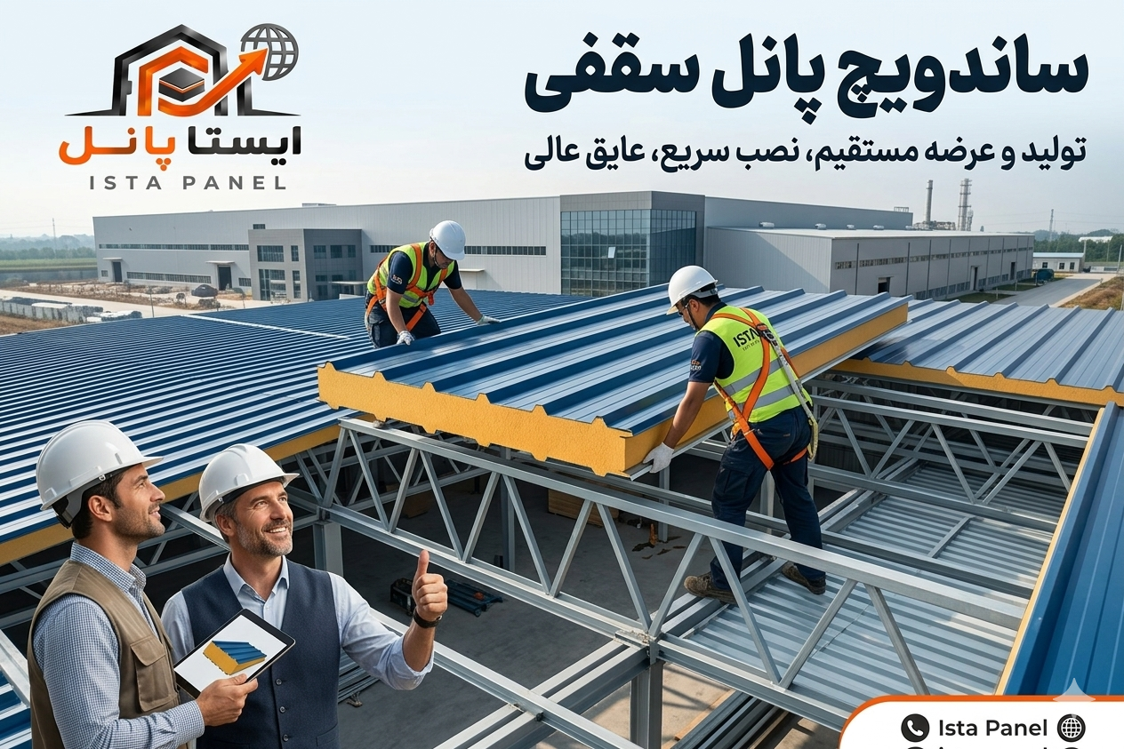 ساندویچ پانل سقفی