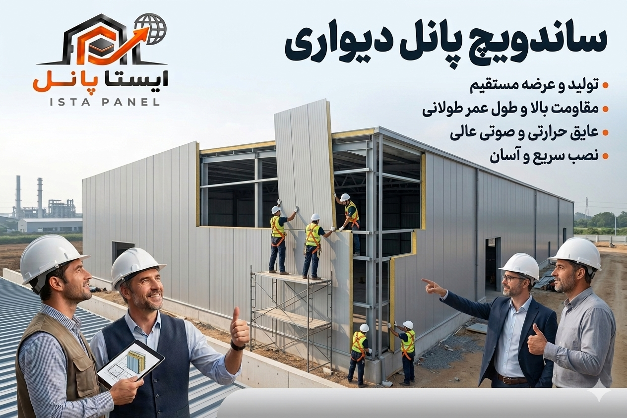 ساندویچ پانل دیواری 