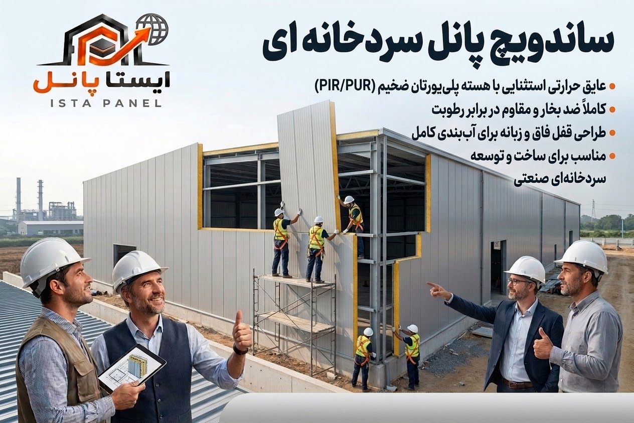 ساندویچ پانل سردخانه ای