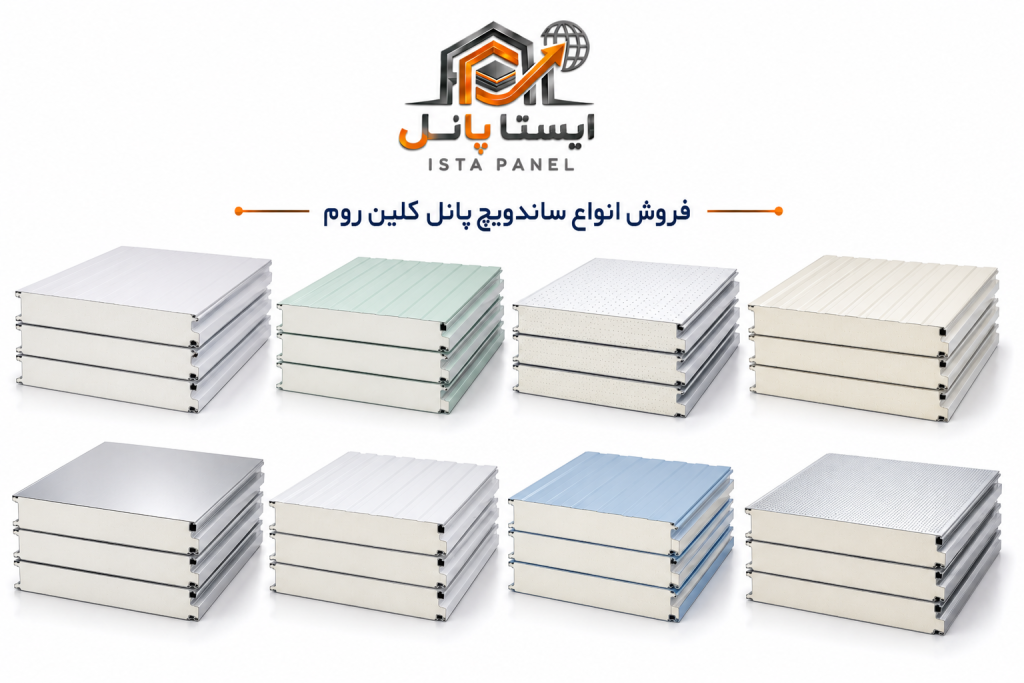 ساندویچ پانل کلین روم 