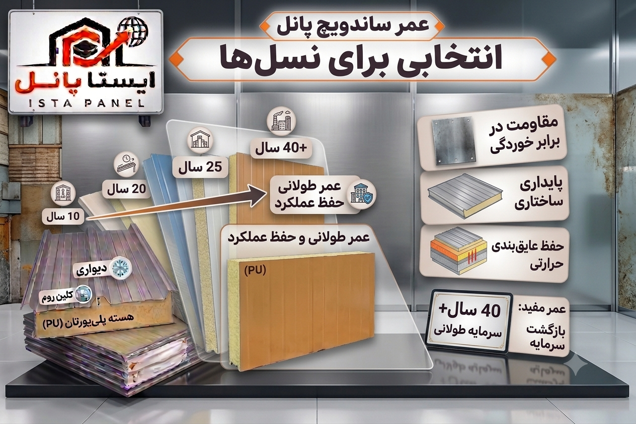 عمر ساندویچ پانل